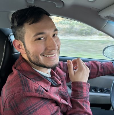 Zuar in the driver's seat.